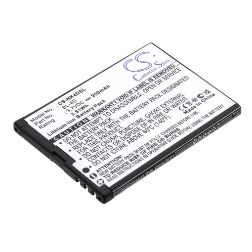 Replacement Nokia BL-4D Battery for E5 E5-00 - 1