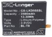 LG BL-T8 EAC62118701 Battery Replacement for Chameleon D950 - 5