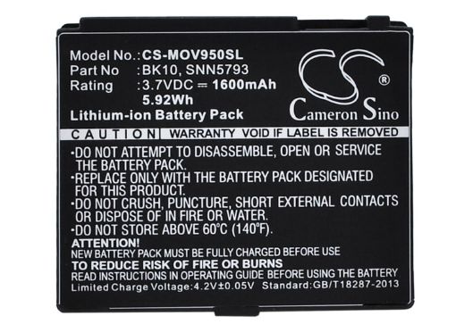 Motorola BK10 SNN5793 SNN5793A Battery Replacement for F2978A i296 - 1