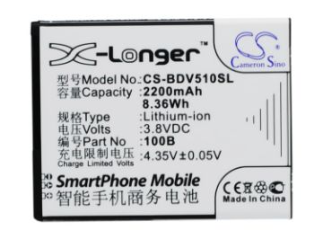 Battery Replacement 100+ 100B for V5 V5100B - 1