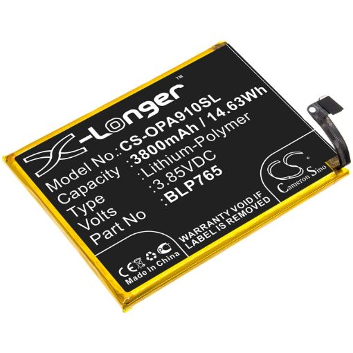 Oppo A91 CPH2001 Battery Replacement BLP765 - 1
