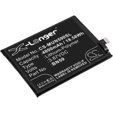 Redmi BN59 Battery Replacement for M2101K7AG M2101K7AI - 1