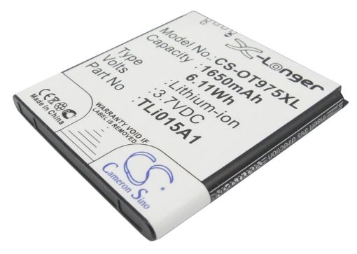 Alcatel TLi015A1 Battery Replacement for One Touch 975/975N - 1