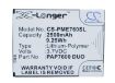 Replacement Battery for Prestigio PAP7600 DUO MultiPhone 7600 Duo - 1