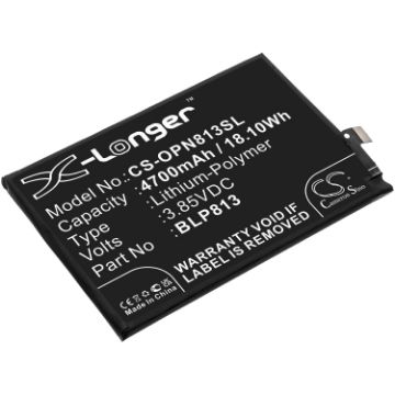 Oneplus BLP813 Battery Replacement for BE2011 BE2013 - 1
