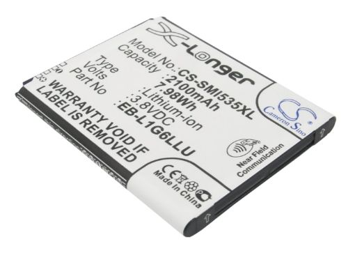Replacement Battery for Galaxy S3 EB585158LP EB-L1G6LLA - 1