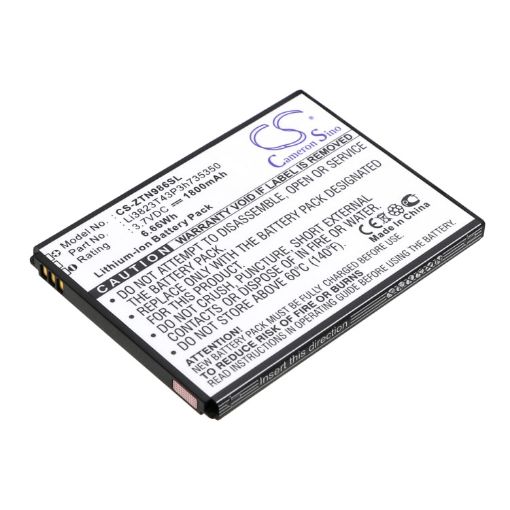 ZTE Li3823T43P3h735350 Battery Replacement for Allstar Avid Plus - 1