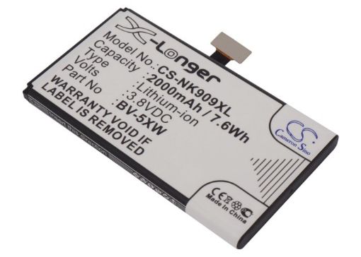 Battery Replacement Microsoft BV-5XW for Lumia 1020 & 909 - 1