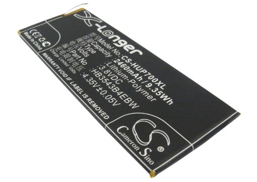 Replacement Battery Huawei HB3543B4EBW for Ascend P7-L00 - 1