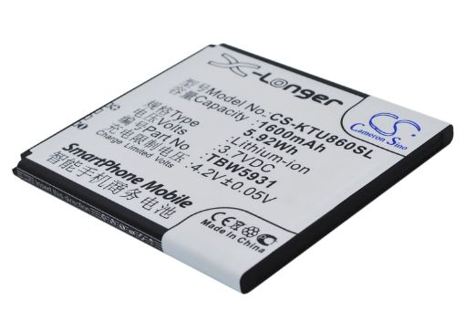 Highscreen TBW5931 Battery Replacement for Omega Q - 1