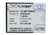 Mobistel BTY26190 Battery Replacement for Cynus T8 - 1