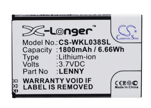 Battery Replacement Wiko LENNY B0386126 - 1