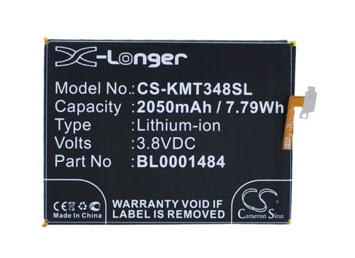 Kazam BL0001484 Battery Replacement for Thunder 348 Tornado 348 - 1
