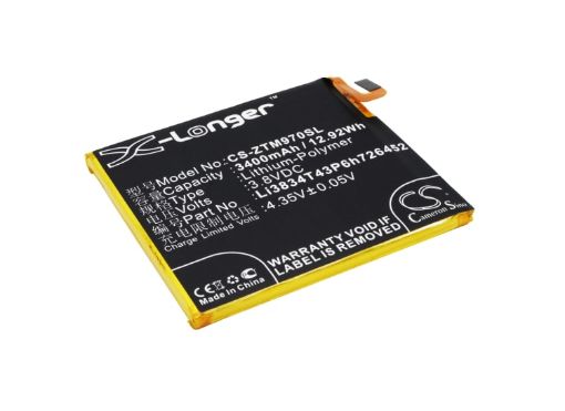 ZTE Li3834T43P6h726452 Battery Replacement for Blade A450 - 1