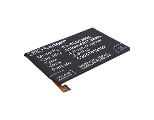 Battery Replacement Blu C905703210P C9057032110P for D750L D750U - 1