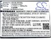 Blu C826641280T Battery Replacement for G110Q Grand Max - 5