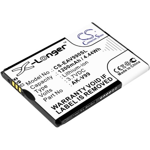 Emporia AK-V99 Battery Replacement for Basic V26 - 1