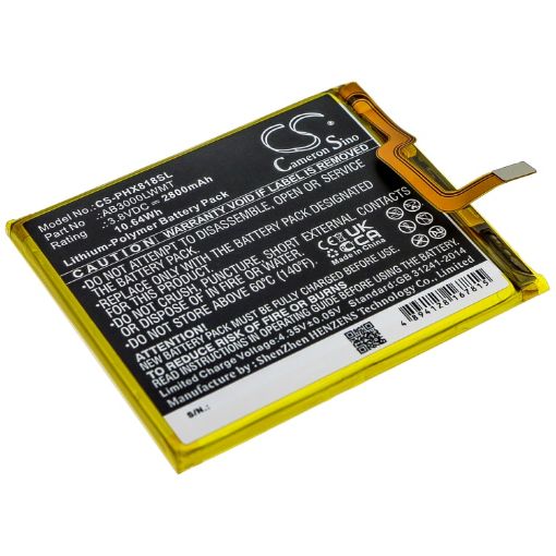 Philips AB3000LWMT Battery Replacement for Xenium X818 - 1
