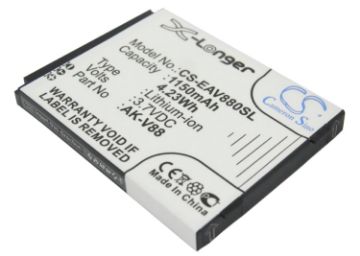 Emporia AK-V88 Battery Replacement for CONNECT V88 - 1
