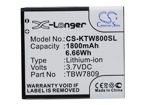 Picture of Battery Replacement K-Touch TBW7809 for E6 E806