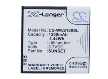 Battery Replacement Wiko SUNSET for Sunset Sunset 2 - 1