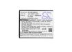 Alta Calidad JLY15050100001 Battery Replacement for B10 - 5