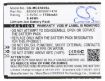 Battery Replacement Mobistel E500615050011476 for Cynus E5 4G - 5
