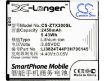 ZTE Li3824T44P3H706145 Battery Replacement for Grand X 2 - 5
