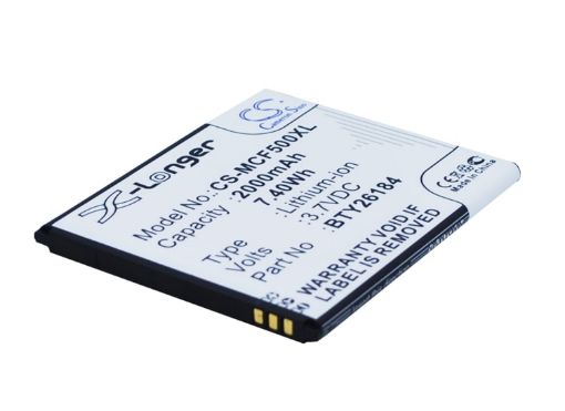 Mobistel BTY26184 Battery Replacement for Cynus F5 MT-8201B - 1