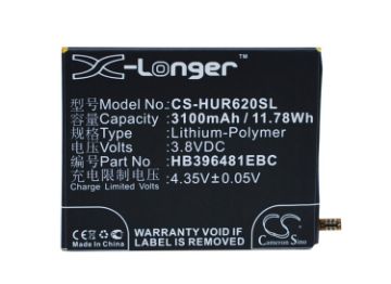 Replacement Battery for Huawei Ascend Y6 2 Y6II HB396481EBC HB396481EBW - 1