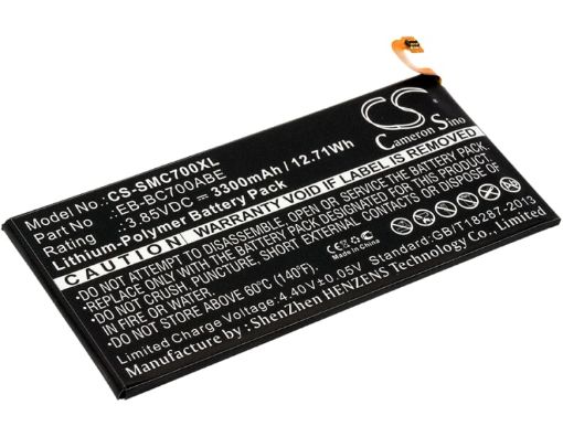 Samsung EB-BC700ABA EB-BC700ABE EB-BC701ABE Battery Replacement for Galaxy C7 Duos - 1