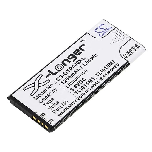 Alcatel TLi015M1 TLi015M7 TLi015MA Battery Replacement for One Touch Pixi 4 4.0 OT-4034 - 1