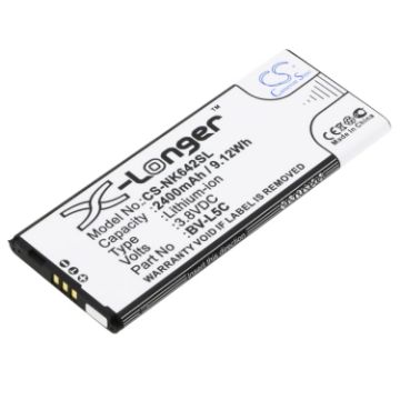 Battery Replacement Nokia BV-L5C for Lumia 640 Dual SIM and LTE - 1
