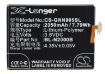 Replacement Battery Fly for IQ4516 Tornad - 1