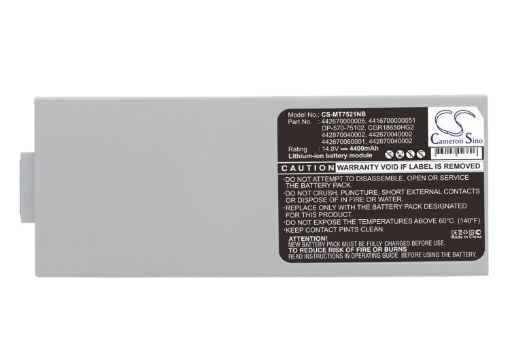 Battery Replacement Mitac 4416700000051 442670000005 CGR18650HG2 for MiNote 7321 - 1