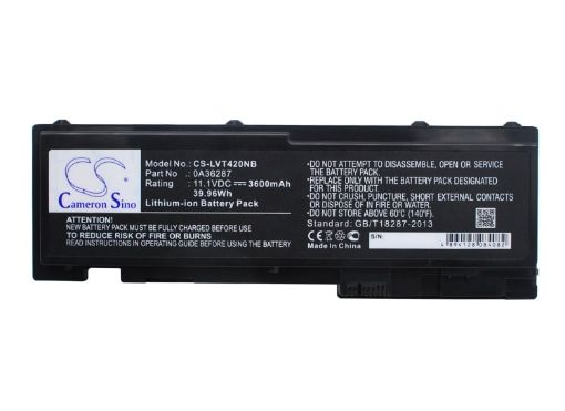 Battery Replacement for Lenovo ThinkPad T420s 0A36287 0A36309 42T4844 42T4845 - 1