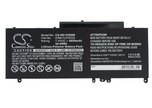 Replacement Battery for Dell Latitude 14 5000 E5470 - 1