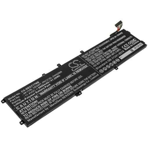 Battery Replacement Dell 0NCC3D 0W62W6 4K1VM V0GMT for G7 17 7700 - 1
