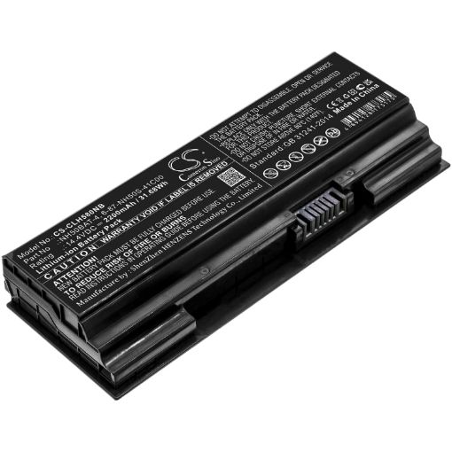 Battery Replacement Clevo 6-87-NH50S-41C00 NH50BAT-4 for NH50ED NH50RA - 1