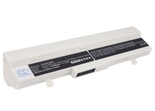 Battery Replacement Asus 0B20-00KA0AS AL31-1005 for Eee PC 1001HA 1005 - 1