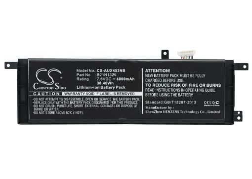 Battery Replacement Asus 0B200-0084XXX for B06WWPXC3M B076M3XCC9 - 1