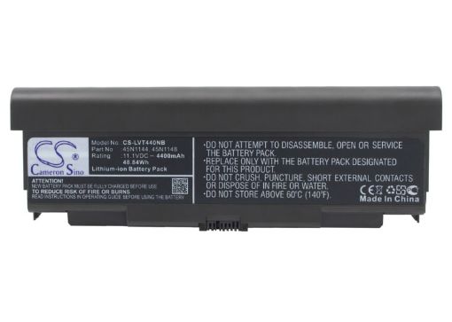 Lenovo Battery Replacement 0A36302 0C52863 0C52864 45N1144-45N1151 for ThinkPad L440 - 1
