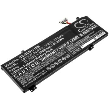 Battery Replacement Dell 06YV0V 0JJPFK 1F22N XRGXX for ALIENWARE 2018 M15 ALW15M-D1735R - 1