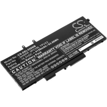 Battery Replacement Dell 3HWPP 3PCVM YPVX3 for Latitude 14 5410 08T9X - 1