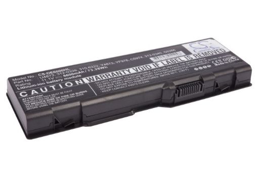 Replacement Battery for Dell Inspiron 6000 9200 - 1