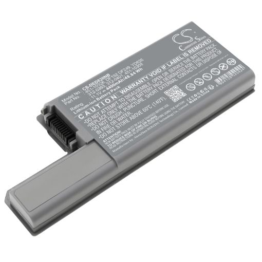 Battery Replacement Dell 312-0393 312-0401 451-10308 for Latitude D531 D820 - 1