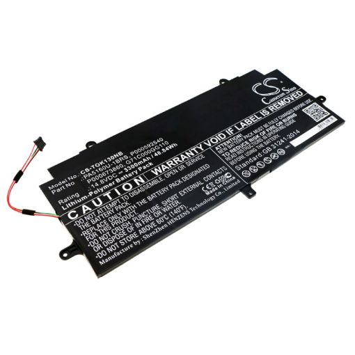 Picture of Battery Replacement Toshiba G71C000GG110 P000592540 P000673860 PA5160U-1BRS for KIRA 13 Kirabook KIRA-101
