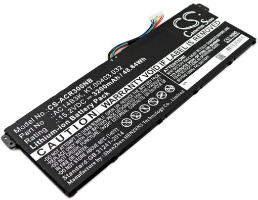 Picture of Battery Replacement Acer AC14B3K KT.00403.032 for Aspire ES15 Aspire ES1-572