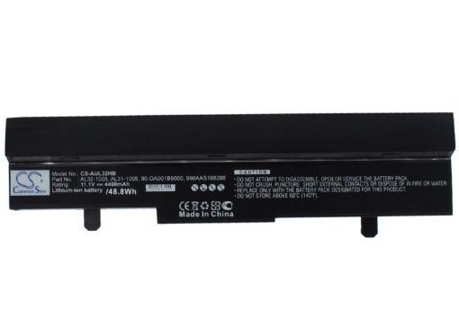 Battery Replacement Asus 0B20-00KA0AS AL31-1005 for Eee PC 1001HA 1005 - 1