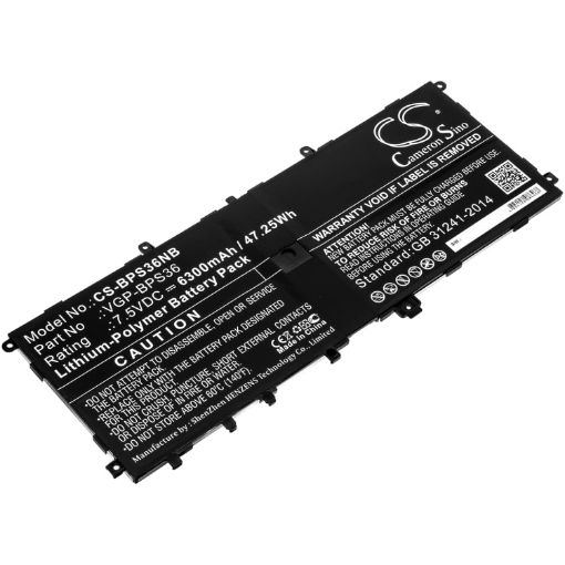Sony VGP-BPS36 Battery Replacement for SVD13211CG - 1